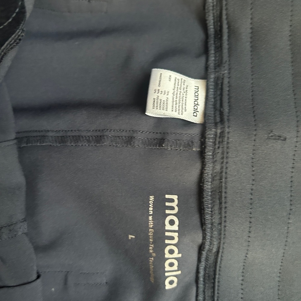 Mandala Women's Straight Leg Pants - Black